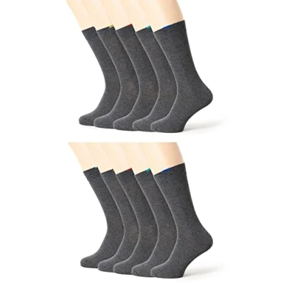 Abbildung von Dim Socken Ecodim Verstärkte Ferse Und Spitze Multipack Herren x10, Grey, 43 46