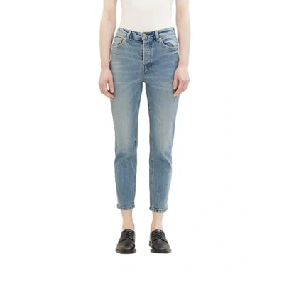 Abbildung von TOM Tailor denim Lotte MIT Jeans Slim Fit, Damen, Größe: 32, Used mid stone blue
