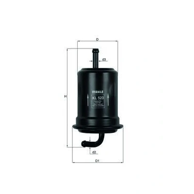 Abbildung von MAHLE ORIGINAL KL 523 Kraftstofffilter Leitungsfilter 8 8,0 SUZUKI: Grand Vitara 1 SUV