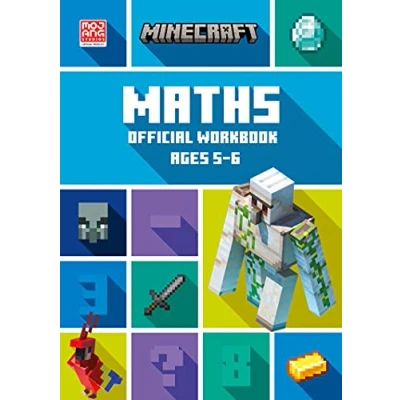 Abbildung von Minecraft Maths Ages 5 6: Official Workbook (Minecraft Education)