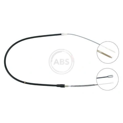 Abbildung von A.B.S. K12776 Handbremsseil 1392 Trommelbremse für Links /Rechtslenker VOLKSWAGEN: Lupo / 3L