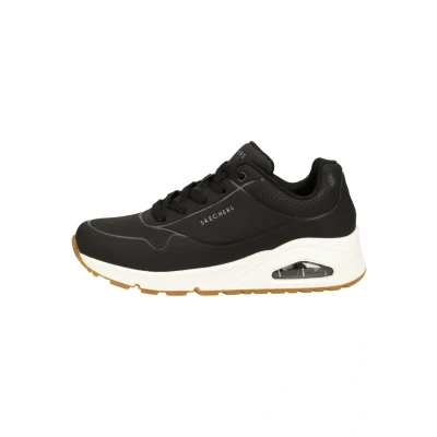 Abbildung von Skechers Damen Uno Stand On Air Sneakers, Black Durabuck, 38 EU