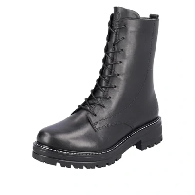 Abbildung von Remonte Damen D2278 Springerstiefel, schwarz/schwarz / 01, 40 EU