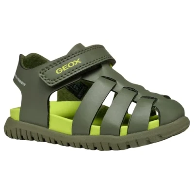 Abbildung von Geox Fusbetto Trekkingsandale für Kinder, Größe: 27, Sage Schuhe