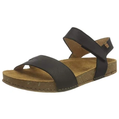 Abbildung von El Naturalista Balance Riemensandalette, Damen, Größe: 40, Black Schuhe