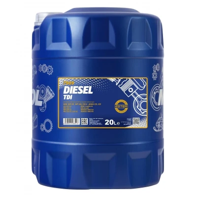 Abbildung von Mannol Diesel Tdi 5W 30 20l Motoröl MN7909 20 MERCEDES BENZ: C Class Saloon, GLC Off Road, VOLKSWAGEN: Sharan I, AUDI: A2