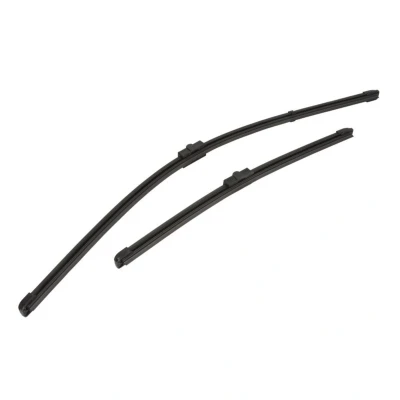 Abbildung von Scheibenwischer Valeo Silencio X.trm, Flat Blade Set 574635 vorne Rahmenlos Stiftbefestigung PEUGEOT: 207 Hatchback, SW, CC