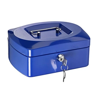 Abbildung von ALCO Albert 8410 15 Geldkassette, 205 x 160 85 mm, blau