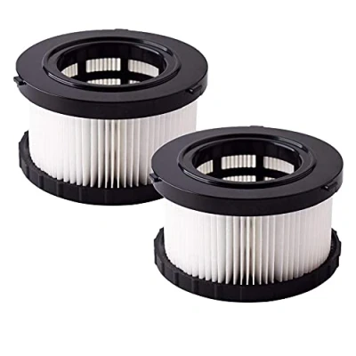 Abbildung von Trade Shop 2x Ersatz für Lamellenfilter HEPA Filter DeWalt DC515 DCV517N XJ 18V DC5151H / Staubsauger Akku Handsauger Akkusauger