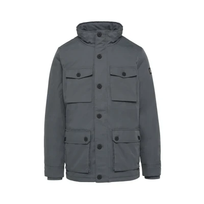 Abbildung von s.Oliver Utilitystil Übergangsjacke, Herren, Größe: 3XL, Schiefergrau