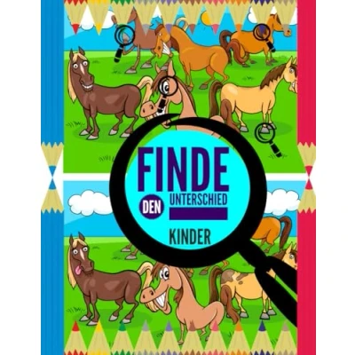 Abbildung von Finde den Unterschied: Fehler suchen buch kinder ab 6 Jahre, 63 kniffelige Suchbilder mit Lösungsteil.