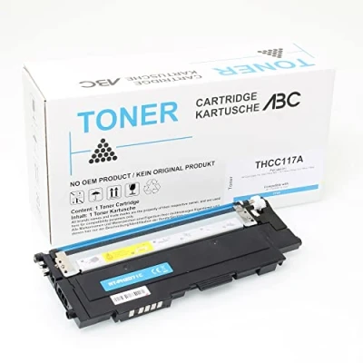 Abbildung von ABC Kompatibler Toner für HP 117A W2071A Cyan Color Laser 150 150a 150nw MFP 178 178nw 178nwg 179 179fnw 179fwg