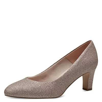 Abbildung von Tamaris Damen Pumps Vegan Blockabsatz; ROSE GLAM/rosa; 37 EU