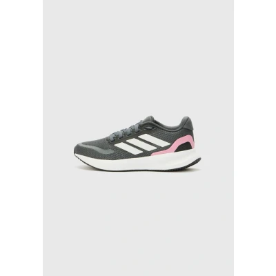 Abbildung von adidas Performance Runfalcon Unisex Laufschuh Trail für Kinder, Größe: 35.5, Grey six/crystal white/bliss pink Schuhe