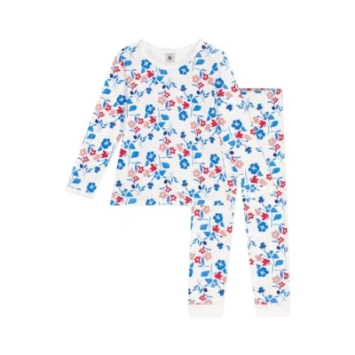 Abbildung von Petit Bateau KIDS Bresilou WARM Nachtwäsche Set für Kinder, Größe: 140, Marshmallow/multicolor