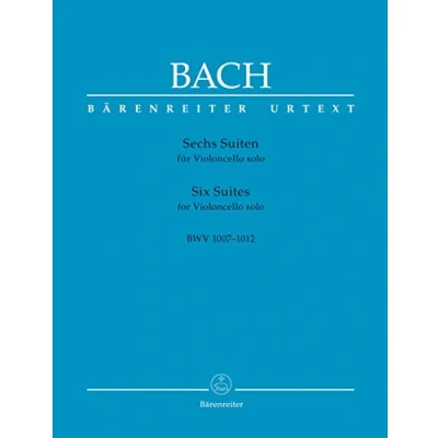 Abbildung von Cellosuiten BWV 1007 1012 (Gesamtaufnahme)