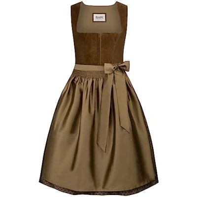Abbildung von Stockerpoint Damen Isola Midi Dirndl, Olive, 34