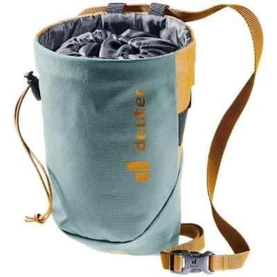 Abbildung von deuter Gravity Chalk Bag II L Magnesiabeutel, teal cinnamon