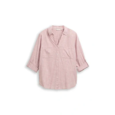 Abbildung von TOM TAILOR PLUS Shirtbluse, mit aufgesetzten Brusttaschen