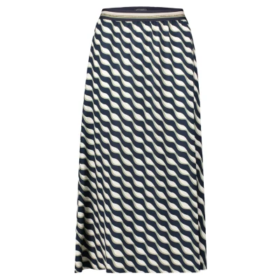 Abbildung von Betty Barclay Schlupf MIT Elastischem BUND Alinienrock, Damen, Größe: 36, Dark blue green