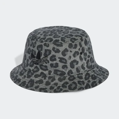 Abbildung von adidas Originals Leopard Bucket Hut, Größe: M/L, Carbon black