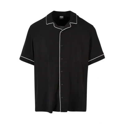 Abbildung von Urban Classics Bowling Hemd, Herren, Größe: Large, Black
