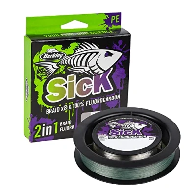 Abbildung von BERKLEY Sick Braid, gemischt, 0.12mm &amp; 0.30mm 11.2kg 7.0kg