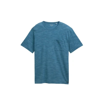 Abbildung von TOM TAILOR Rundhalsshirt, in melierter Optik