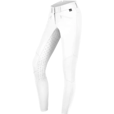 Abbildung von ELT Reithose Hella High Waist Silikon Weiß 34