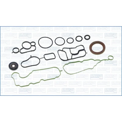 Abbildung von AJUSA 54162800 Dichtungssatz, Kurbelgehäuse SEAT: Toledo 3, Alhambra II, Altea XL, VOLKSWAGEN: GOLF 5, Transporter 6, SKODA: Octavia 2 Combi