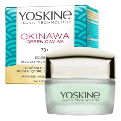 Abbildung von Yoskine Okinawa Green Caviar Day &amp; Night Cream 70+ 50ml