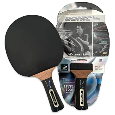 Abbildung von Donic Schildkröt Carbon Tischtennisschläger, Waldner 3000, ITTF Belag, 751803