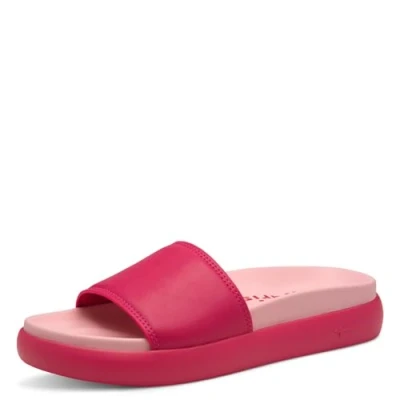 Abbildung von Tamaris Damen Klassische Ballerinas, Frauen Flats,Comfort Lining,TOUCHit Fußbett,Slip ons,klassisch elegant,Ballerinen,PINK Comb,38 EU