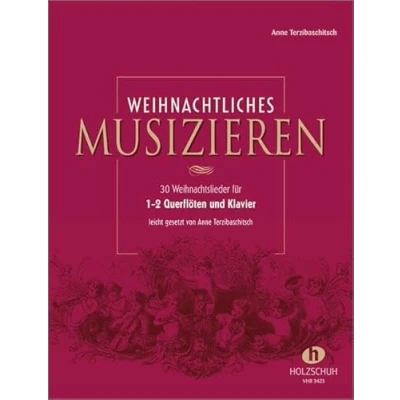 Abbildung von Weihnachtliches Musizieren: für 1 2 Querflöten und Klavier
