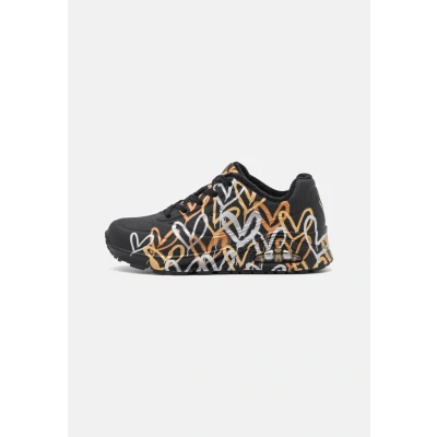 Abbildung von Skechers Sport UNO Sneaker low black/multicoloured metallic, Damen, Größe: 39.5, Black/multi coloured metallic Schuhe