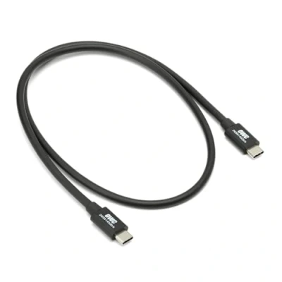 Abbildung von OWC 70cm Thunderbolt 4 / USB C Kabel Voll funktionsfähig für alle 3 und 4, C, USB4 Geräte, bis zu 40 Gb/s, 100 Watt, 20V/5A, kompatibel 8K oder Display
