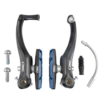 Abbildung von Chooee Fahrrad V Bremse,Aluminium Brake Bremsen 1 Paar Schwarz/Blau