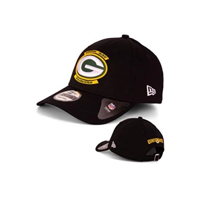Abbildung von New Era Caps Baseball Cap Kappe Muetze Limiterte Designs MLB NBA NFL Yankees Lakers Bulls Raiders Chiefs Dodgers Seahawks Sox 49ers (Green Bay Packers Black V1)