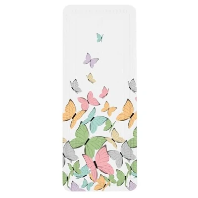 Abbildung von Kleine Wolke Butterflies Wanneneinlage PVC Schaum Multicolor 36 x 92 3 cm