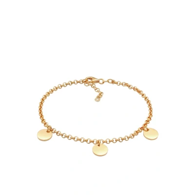 Abbildung von Elli Coins Timeless Armband goldcoloured, Damen, Größe: 19, Gold coloured