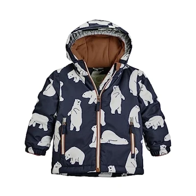 Abbildung von first instinct by killtec unisex Skijacke wasserdicht/Funktionsjacke mit Kapuze und Schneefang FISW 30 MNS SKI JCKT, stahlmint, 110, 39907 000