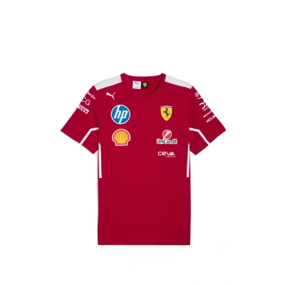 Abbildung von PUMA Scuderia Ferrari F1 2025 Team T Shirt Rot Größe: 3XL