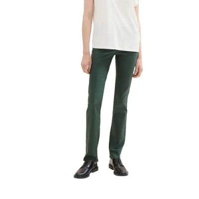 Abbildung von TOM TAILOR Damen Alexa Straight Jeans,10771 Dark Pine Green, 30/32