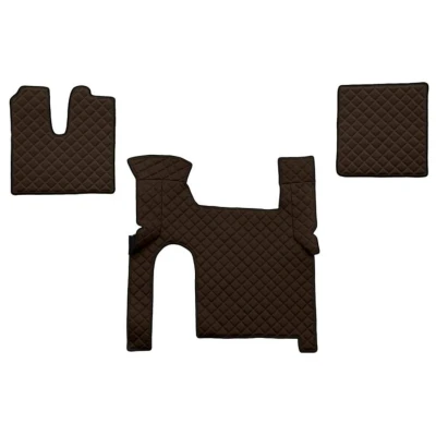 Abbildung von F CORE FL30 BROWN Fußmattensatz Eco Leder vorne 3 braun