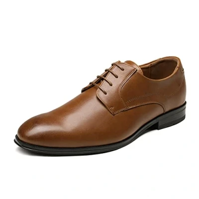 Abbildung von Bruno Marc Herren Anzugschuhe Schnürhalbschuhe Klassischer Business Derby Oxford Hochzeit Schuhe Schnürschuh,Size 46,Braun,SBOX229M E