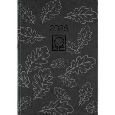 Abbildung von Zettler Taschenkalender 2025 anthrazit, 10,2x14,2cm, Taschenplaner mit 400 Seiten im Kartoneinband, Tages und Wochenzählung, Mondphasen, Monatsübersicht internationales Kalendarium