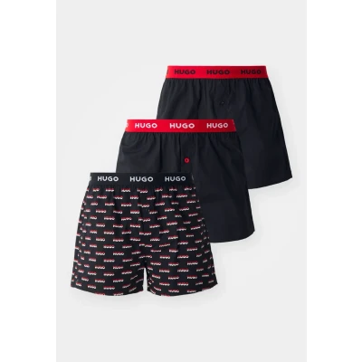 Abbildung von HUGO 3 PACK Boxershorts, Herren, Größe: Small, Open miscellaneous