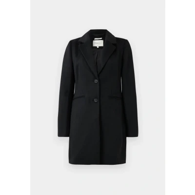 Abbildung von TOM Tailor Denim Fitted COAT Klassischer Mantel, Damen, Größe: Medium, Deep black