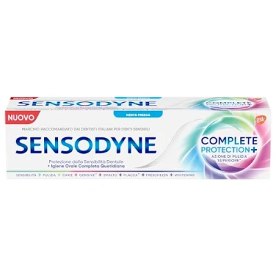 Abbildung von Sensodyne Complete Protection Zahnpasta für empfindliche Zähne, 75 ml