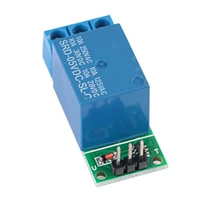 Abbildung von Relaismodul 1 Kanal DC 5V Flipflop Verriegelungsrelais Bistabiler selbsthemmender Schalter Low Pulse Trigger Board zur Steuerung von Motoren 【2er Pack】